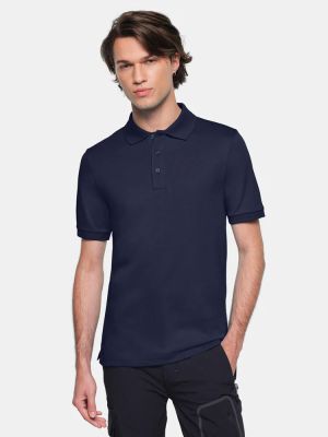 Dunkelblaues Poloshirt Herren