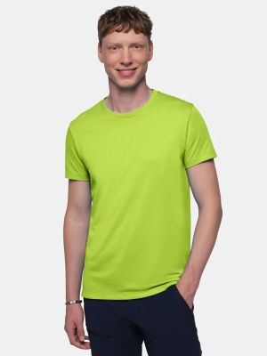 T-Shirt Kiwi für Herren aus Baumwolle und Funktionsfaser in frischem Kiwi Grün