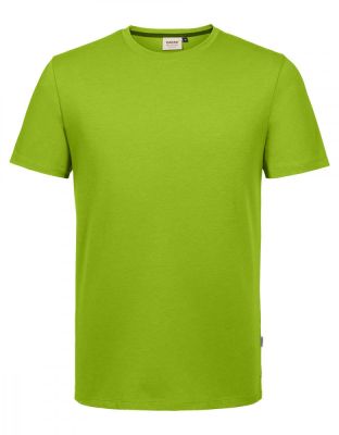 T-Shirt Kiwi für Herren aus Baumwolle und Funktionsfaser in frischem Kiwi Grün