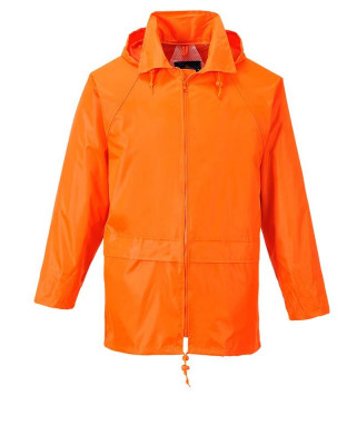 Arbeits Regenjacke Orange