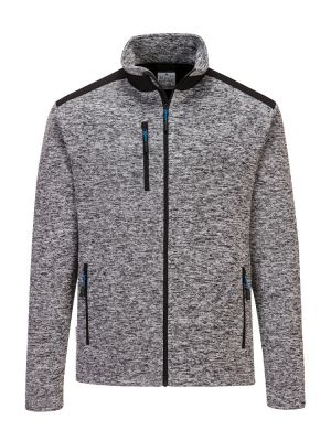 Arbeits Fleecejacke Herren Grau