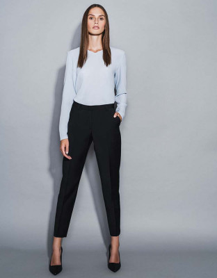 Daniel Hechter Ladies Trousers Narrow Cut Tailored