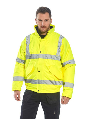 High-visibility pilot jacket