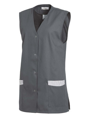 Kasack Schürze Blau