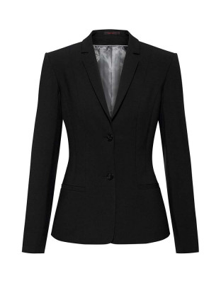 Business Blazer in Schwarzit in Schwarz