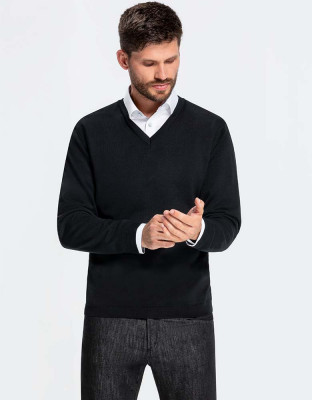 Pullover Herren Schwarz