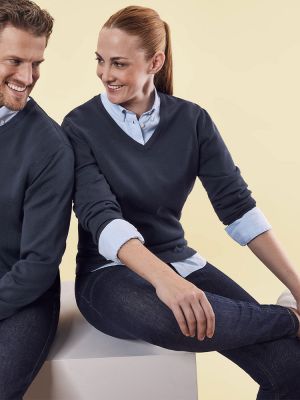 Damen Pullover Dunkelblau