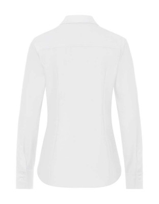 Weiße Business Damen Bluse