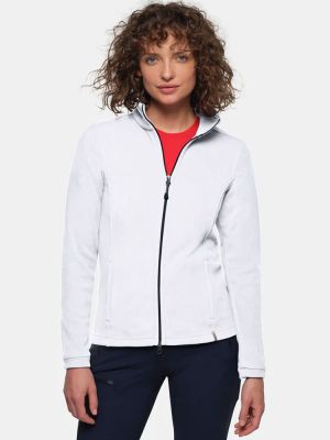 Leichte Fleecejacke Damen Weiß