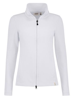 Leichte Fleecejacke Damen Weiß