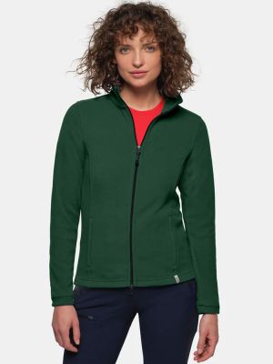 Leichte Fleecejacke Damen in Grün