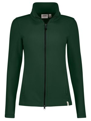 Leichte Fleecejacke Damen in Grün