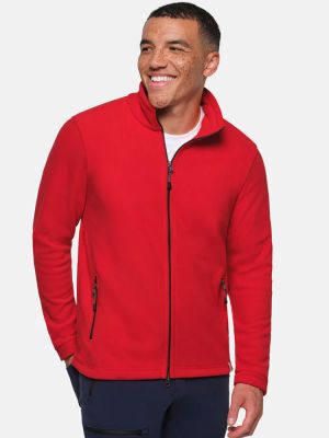 Leichte Fleecejacke Herren Rot