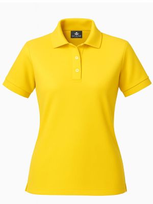Gelbes Damen Poloshirt