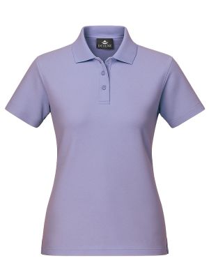 Schwarzes Damen Poloshirt
