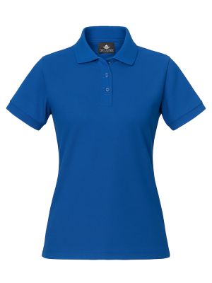 Royalblaues Damen Poloshirt
