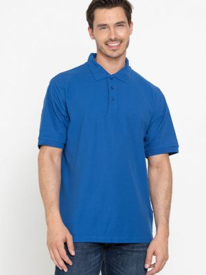 Poloshirt Herren Blau – klassisches Piqué Polo für Beruf, Freizeit und Teamwear