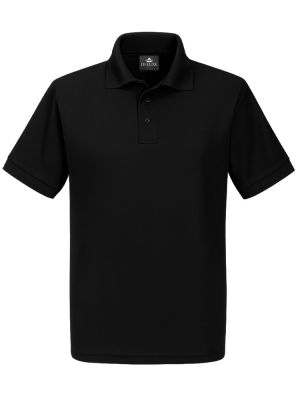 Poloshirt Herren Schwarz – elegantes Piqué Polo für Beruf, Service und Freizeit