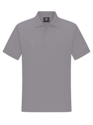 Poloshirt Herren Grau – modernes Piqué Polo für Arbeit, Service und Freizeit