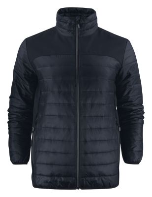 Herren Hybrid Jacke Expedition in Navy mit Stepp- und Softshellpartien