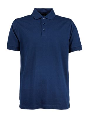 Poloshirt Herren Stretch Indigo