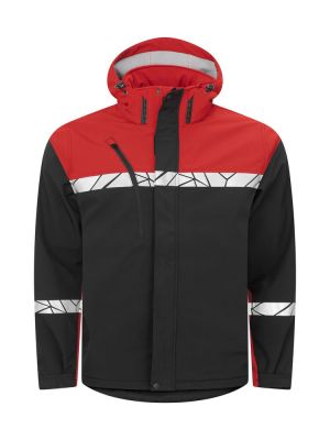 Warnschutz Softshelljacke für Herren