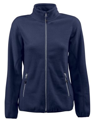 Leichte Fleecejacke Damen in dunkelblau
