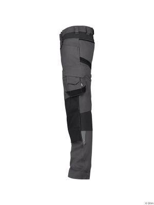 Arbeitshose Herren Dynax Next in Anthrazit mit Stretch und Kniepolstertaschen