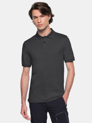 Graues Poloshirt Herren