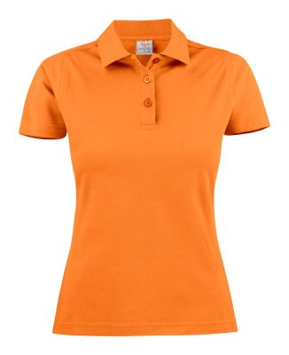 Poloshirt Damen Orange