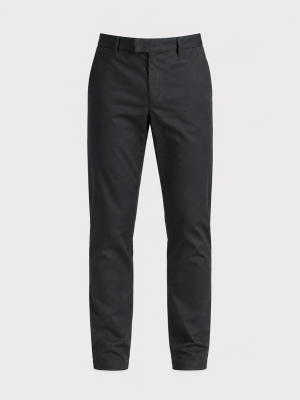 Comfort Hose Herren Vincennes in Raven mit gerader Passform und Stretch-Anteil