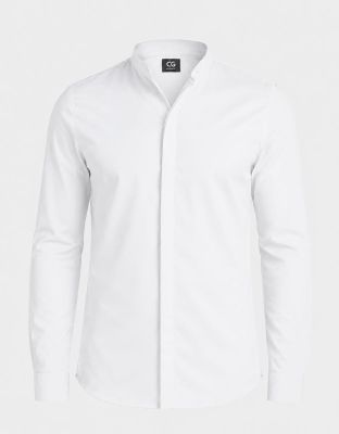 Herren Kochjacke Astoria weiß mit Jersey-Rücken und modernem Schnitt
