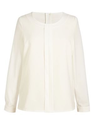 Elegante Damenbluse Creme
