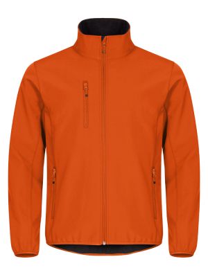 Herren Softshell Jacke Orange