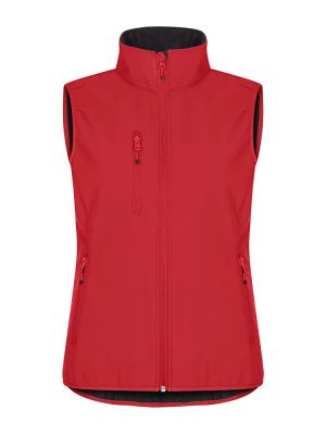 Damen Classic Weste Rot