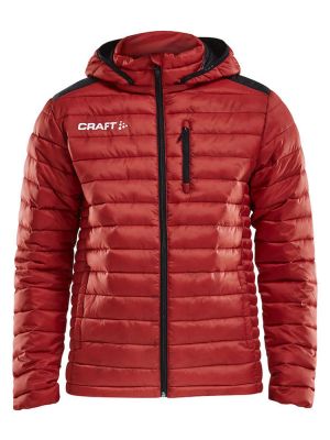 Steppjacke Herren rot von CRAFT – leicht, sportlich & wasserabweisend für Freizeit & Training