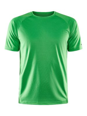 Fitness Shirt Herren Grün