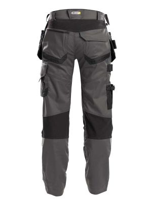 Dassy work pants Flux with stretch, holster pockets and knee pad pockets