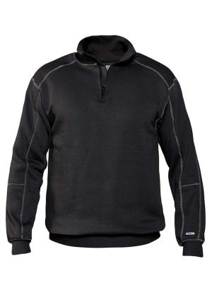 Wnter Arbeitspullover in Schwarz