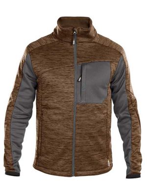 Arbeits Fleecejacke Braun