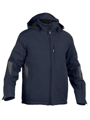 Dunkelblaue Arbeits Winterjacke Herren