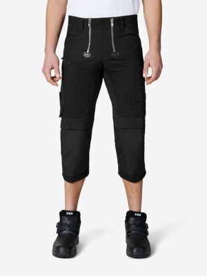 Unisex Zunf-Piratenhose Lou schwarz
