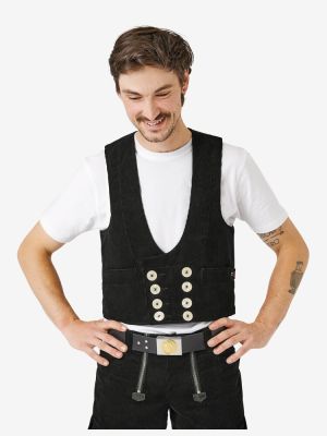 Herren Zunftweste Hagen schwarz