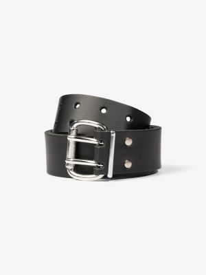 Unisex Ledergürtel Carsten schwarz