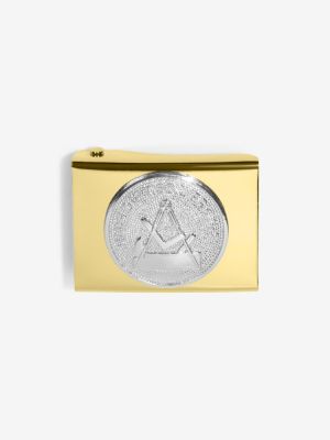 Unisex Koppelschloss Gerrit Tischler gold