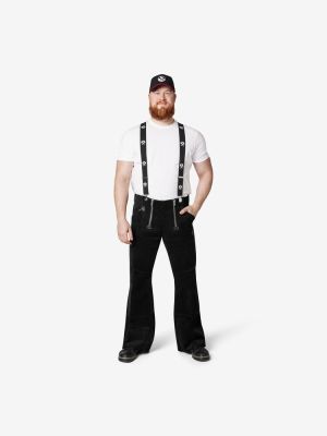 Unisex Hosenträger Eduard schwarz