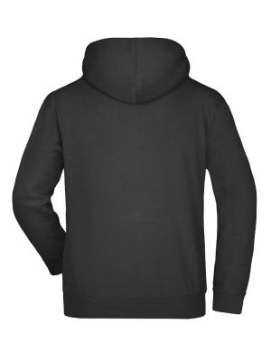 Schwarzer Herren Hoodie