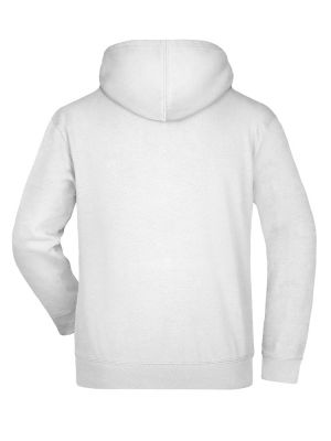 Weißes Hoodie