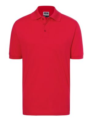 Mens Polo Shirt in Red - Classic