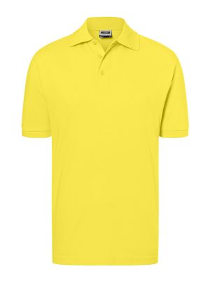 Polohemd Herren in Gelb